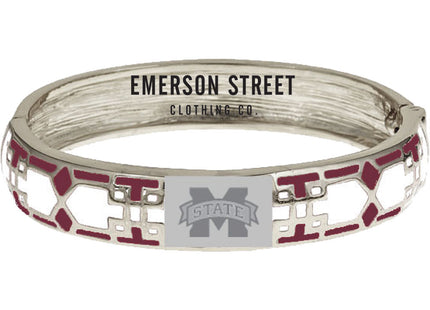 Mississippi State Bulldogs Mosaic Bangle