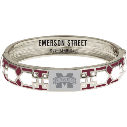 Mississippi State Bulldogs Mosaic Bangle