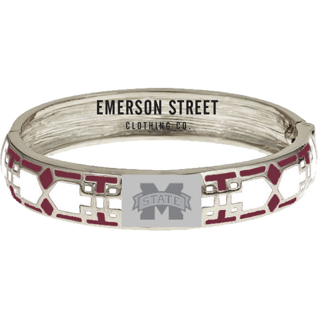 Mississippi State Bulldogs Mosaic Bangle