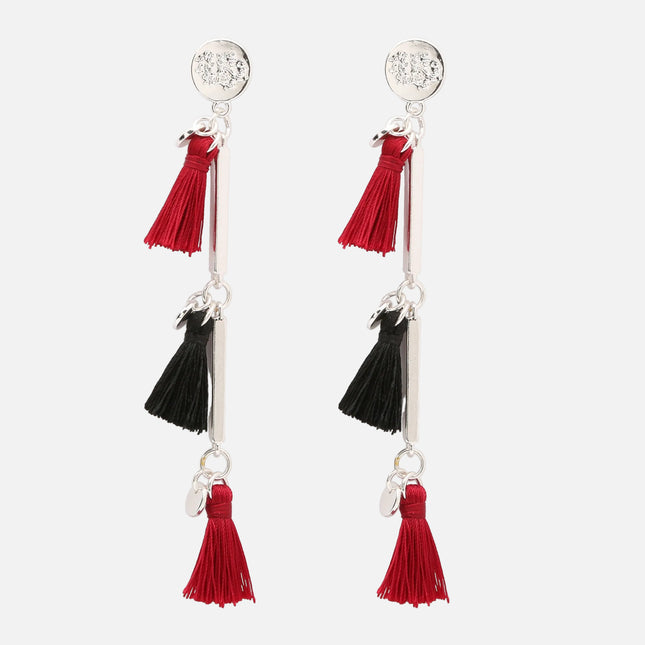 South Carolina Gamecocks Melody Tassel Earrings