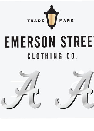 Alabama Crimson Tide Logo Stud Earrings