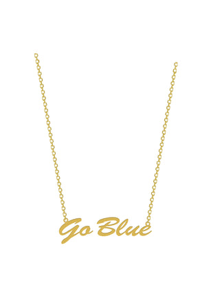 Michigan Wolverines Brielle/Team Necklace