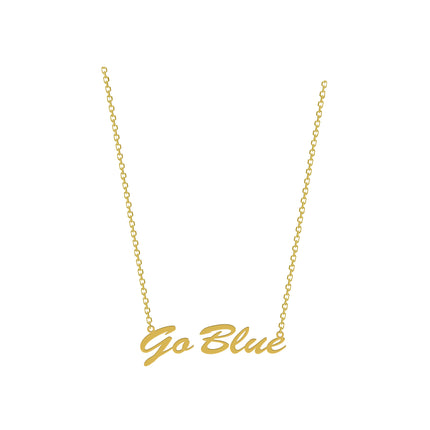 Michigan Wolverines Brielle/Team Necklace