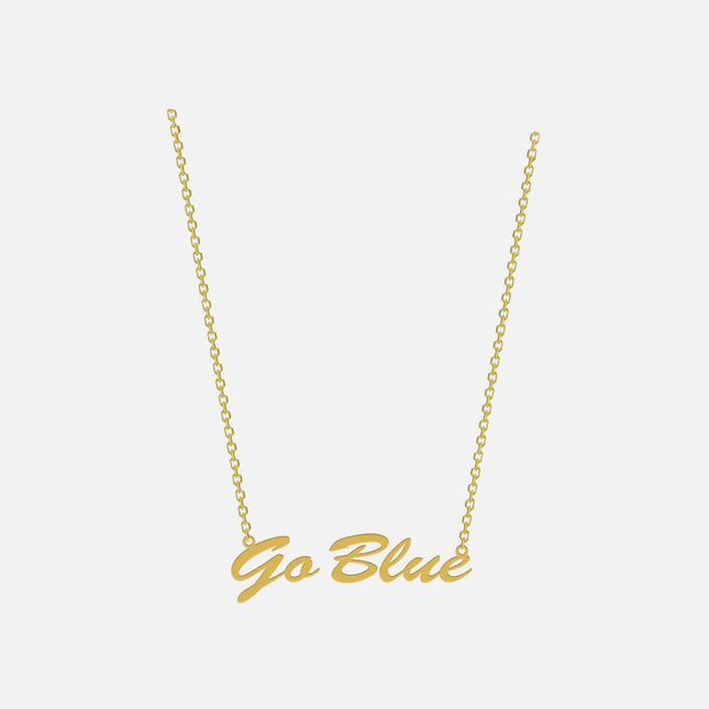 Michigan Wolverines Brielle/Team Necklace