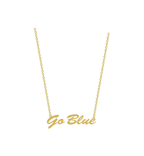 Michigan Wolverines Brielle/Team Necklace