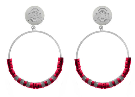 Ohio State Buckeyes Mchenry Earrings