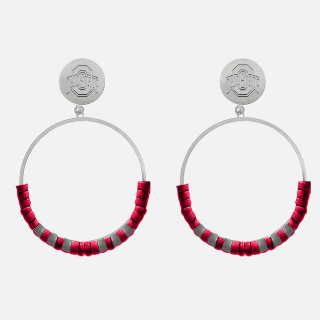 Ohio State Buckeyes Mchenry Earrings
