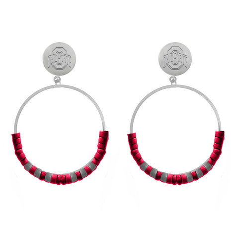Ohio State Buckeyes Mchenry Earrings