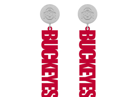 Ohio State Buckeyes Wilson Laser Cut Earrings
