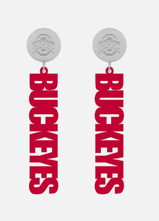 Ohio State Buckeyes Wilson Laser Cut Earrings