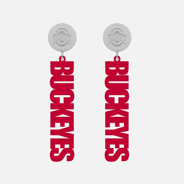 Ohio State Buckeyes Wilson Laser Cut Earrings