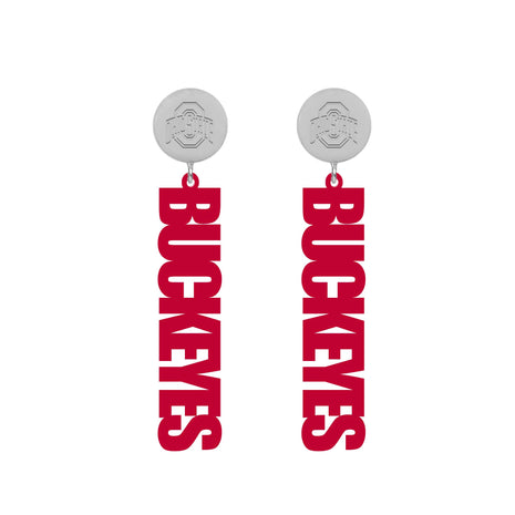Ohio State Buckeyes Wilson Laser Cut Earrings