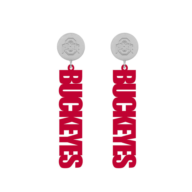 Ohio State Buckeyes Wilson Laser Cut Earrings