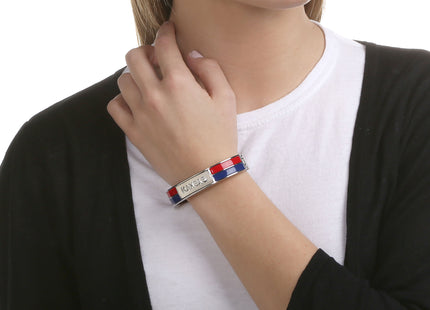 Kansas Jayhawks 2 Tone Bangle