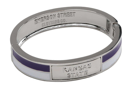 Kansas State Wildcats 2 Tone Bangle