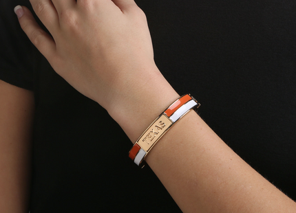 Texas Longhorns 2 Tone Bangle