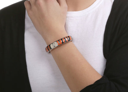 Oklahoma State Cowboys Animal Bangle Silver Plated