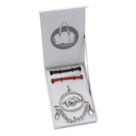 Arkansas Razorbacks Handbag Charm Set