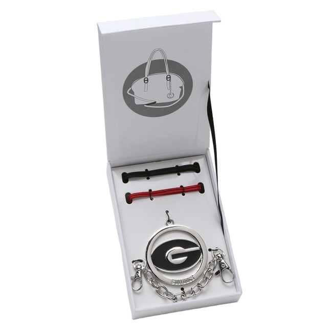 Georgia Bulldogs Handbag Charm Set