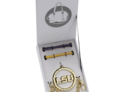 LSU Tigers Handbag Charm Set