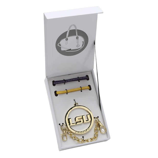 LSU Tigers Handbag Charm Set