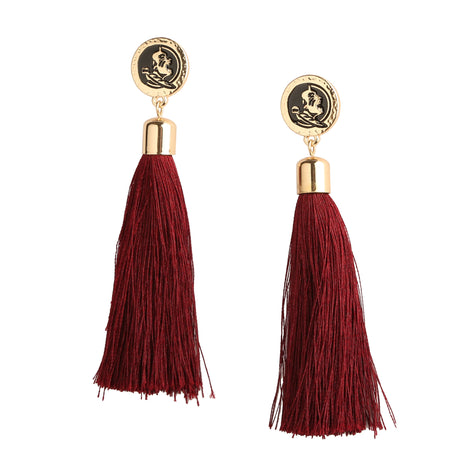 Florida State Seminoles Tia Tassel Earrings