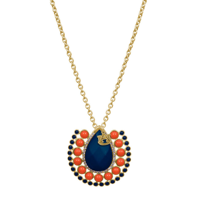 Auburn Tigers Medallion Necklace