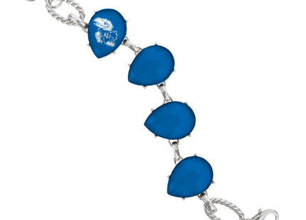 Kansas Jayhawks Teardrop Bracelet