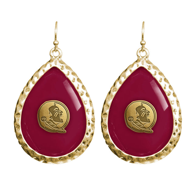 Florida State Seminoles Teardrop Earrings
