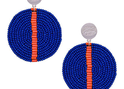 Florida Gators Greta Hand Beaded Earrings