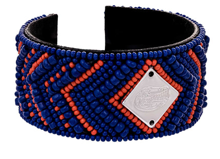 Florida Gators Goldie Hand Beaded Cuff