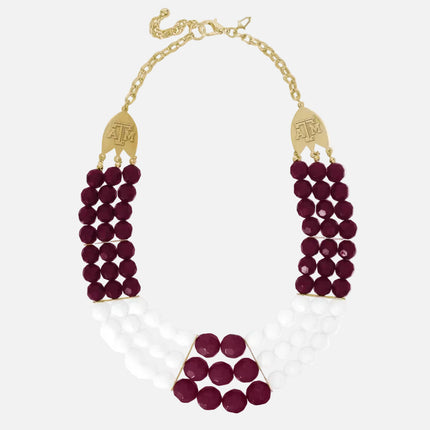 Texas A&M Aggies Stadium Necklace