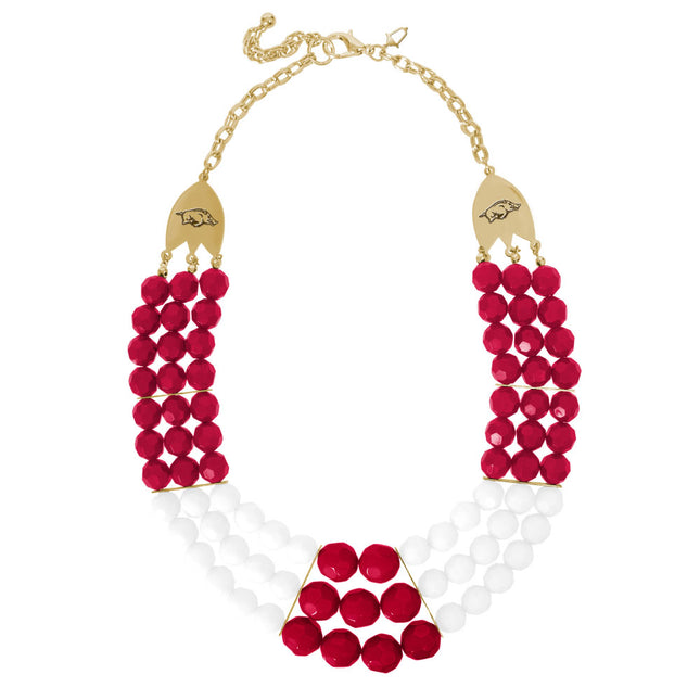 Arkansas Razorbacks Stadium Necklace
