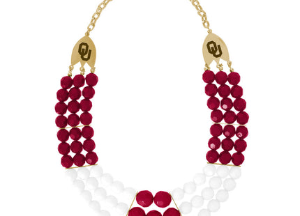 Oklahoma Sooners Stadium Necklace