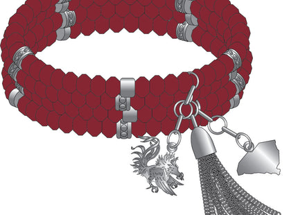 South Carolina Gamecocks Shelby Stretch Bracelet