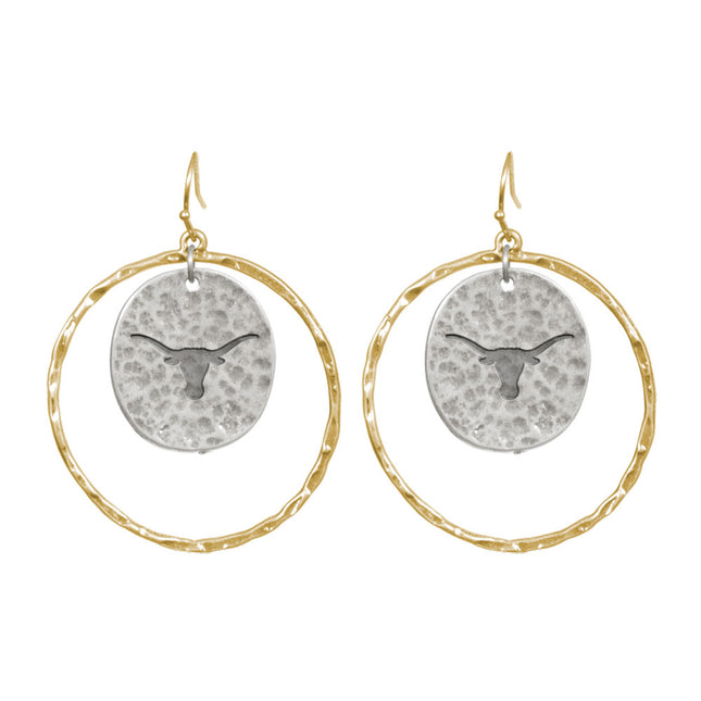 Texas Longhorns Isabella Earrings