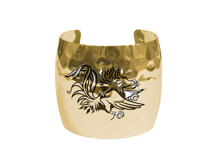 South Carolina Gamecocks Cuff Gold Plated Cuff
