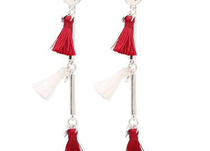 Alabama Crimson Tide Melody Tassel Earrings
