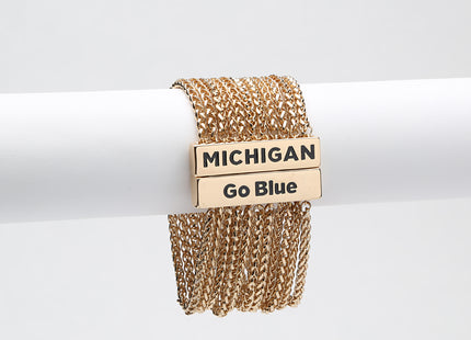 Michigan Wolverines Jolie Bracelet