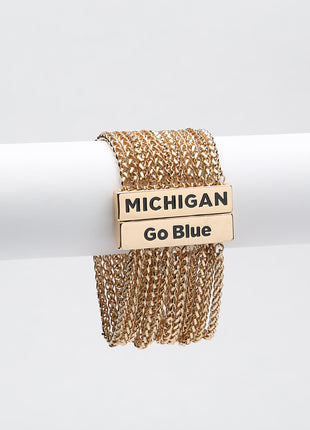Michigan Wolverines Jolie Bracelet