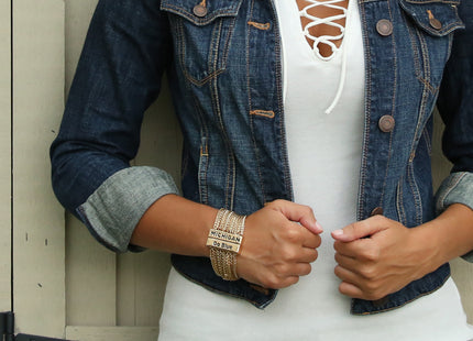 Michigan Wolverines Jolie Bracelet