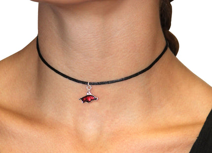 Arkansas Razorbacks Satin Choker