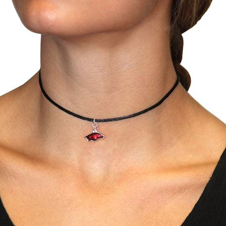 Arkansas Razorbacks Satin Choker