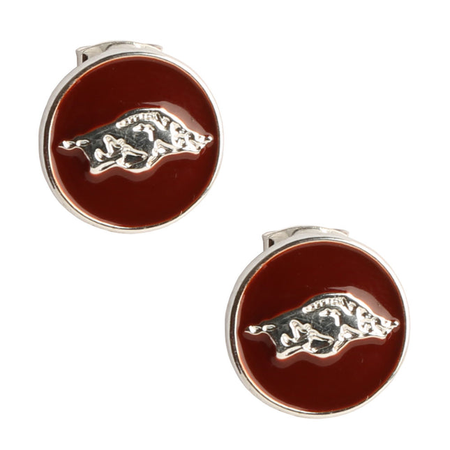 Arkansas Razorbacks Casey Stud Earrings