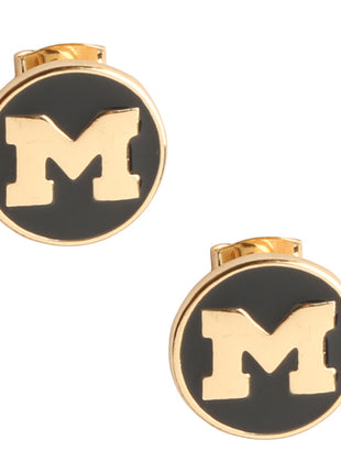 Michigan Wolverines Casey Stud Earrings