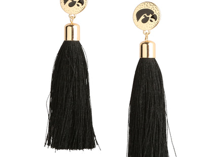 Iowa Hawkeyes Tia Tassel Earrings