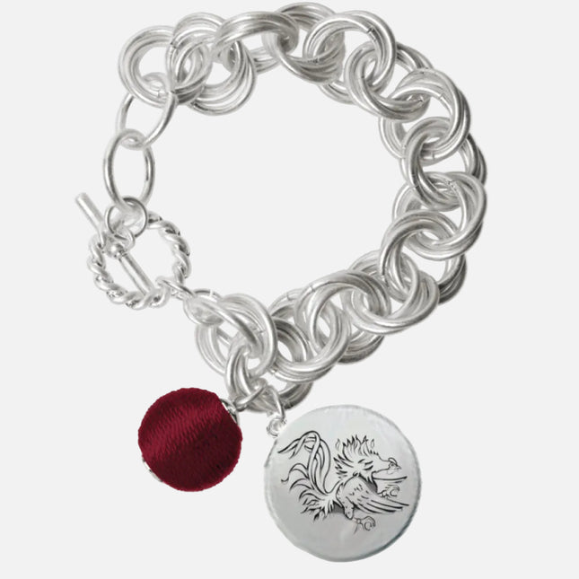 South Carolina Gamecocks Viola Bracelet