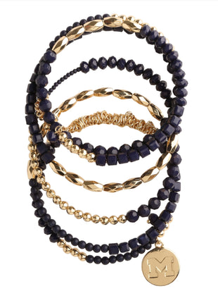Michigan Wolverines Mackenzie Wrap Bracelet