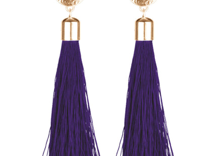 LSU Tigers Tia Tassel Earrings