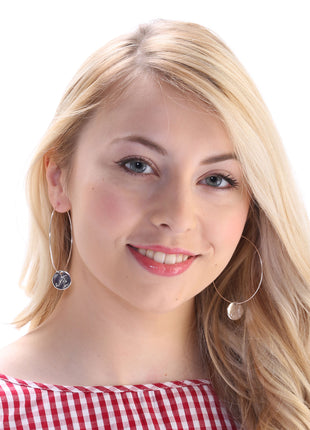 Alabama Crimson Tide Quinn Earrings